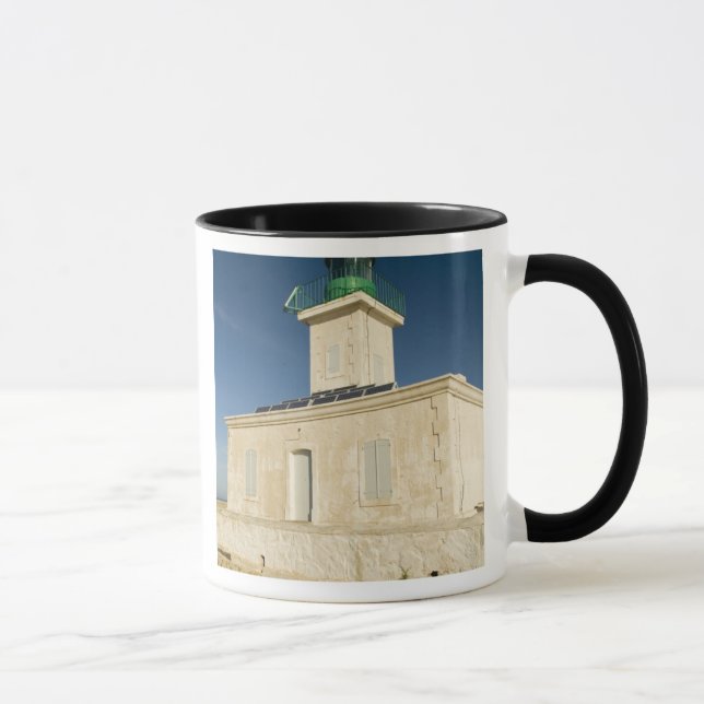 Europa, Frankreich, Korsika, Ile Rousse.Leuchtturm Tasse (Rechts)