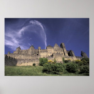 Europa, Frankreich, Languedoc Aude Carcassonne, Poster