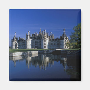 Europa, Frankreich, Loiretal. Schloss Chambord Magnet