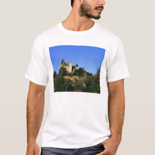 Europa, Frankreich, Montforte. Die mittelalterlich T-Shirt