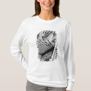 Europa, Frankreich, Paris. Angaben zum Bankhotel T-Shirt
