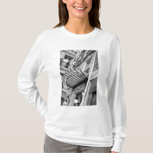 Europa, Frankreich, Paris. Angaben zum Bankhotel T-Shirt
