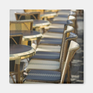 Europa, Frankreich, Paris, Beaubourg: Cafétische / Magnet