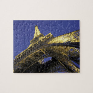 Europa, Frankreich, Paris, Eiffelturm, Abend 2