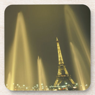 Europa, Frankreich, Paris, Eiffelturm, Abend Untersetzer
