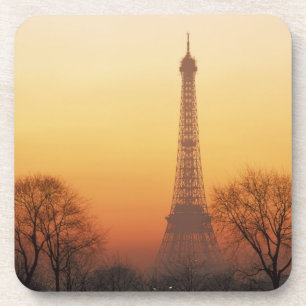 Europa, Frankreich, Paris. Eiffelturm (Mittelforma Getränkeuntersetzer