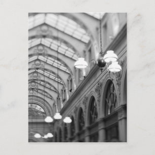 Europa, Frankreich, Paris. Innenraum, Galerie Postkarte