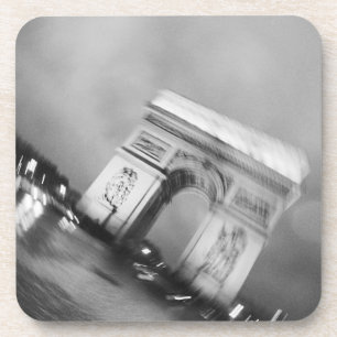 Europa, Frankreich, Paris. Spinning Arc de Triomph Untersetzer