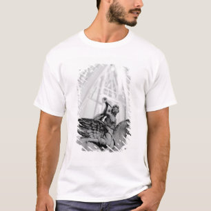 Europa, Frankreich, Paris. Statue und Riesenrad, 2 T-Shirt