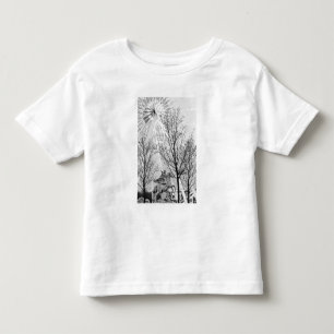 Europa, Frankreich, Paris. Statue und Riesenrad, Kleinkind T-shirt