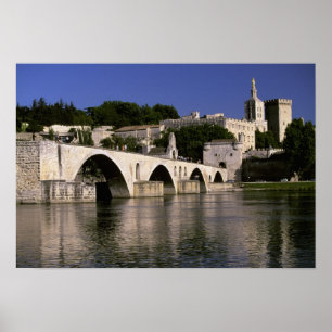 Europa, Frankreich, Provence, Avignon. Palais des Poster
