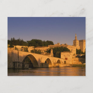 Europa, Frankreich, Provence, Avignon. Palais des  Postkarte