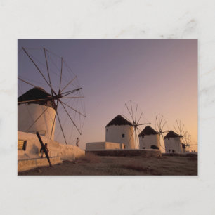 Europa, Griechenland, Kykladen, Mykonos, Postkarte