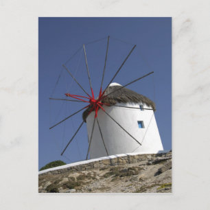 Europa, Griechenland, Mykonos. 3 Postkarte