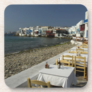 Europa, Griechenland, Mykonos. Ansichten der Küste Getränkeuntersetzer