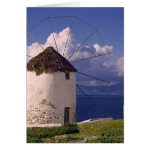 Europa, Griechenland, Mykonos. Ein auffälliges Wei