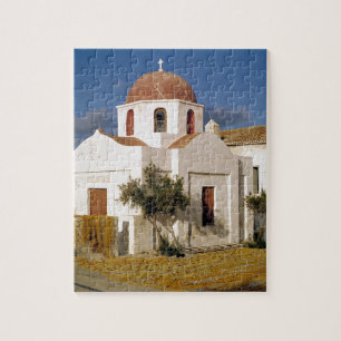 Europa, Griechenland, Mykonos. Fischernetze trocke