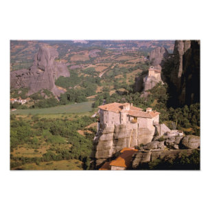 Europa, Griechenland, Thessalien, Meteora, Kastrak Fotodruck