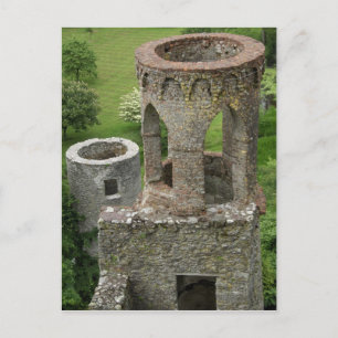 Europa, Irland, Geschwätz-Schloss. DIESES BILD Postkarte