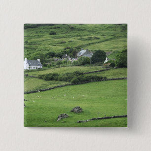 Europa, Irland, Kerry County, Ring of Kerry. Button