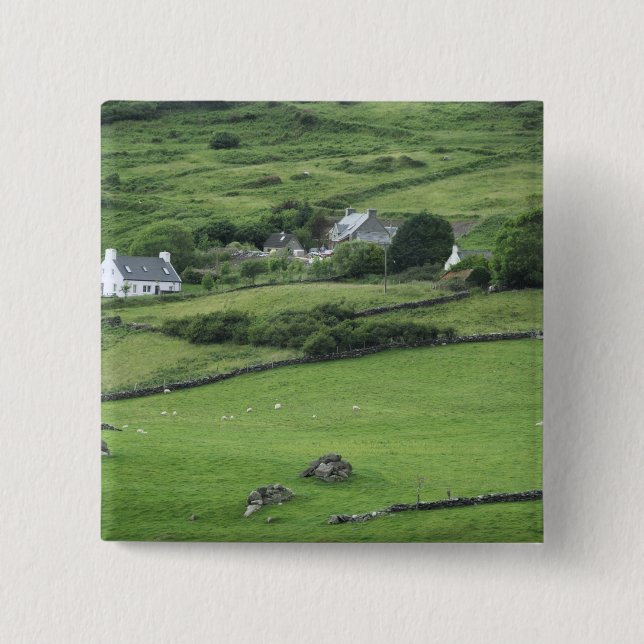 Europa, Irland, Kerry Landkreis, Ring of Kerry. Button (Vorderseite)