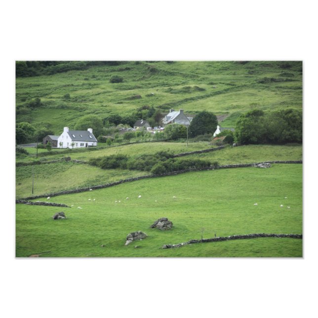 Europa, Irland, Kerry Landkreis, Ring of Kerry. Fotodruck (Vorne)