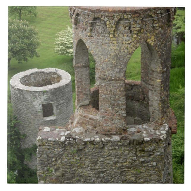 Europa, Irland, Schloss Blarney. DIESES BILD Fliese (Vorderseite)