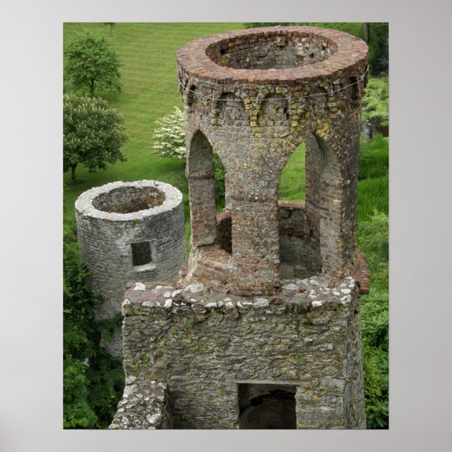 Europa, Irland, Schloss Blarney. DIESES BILD Poster (Vorne)
