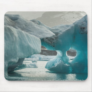Europa, Island, Jökulsárlón. Eisbergformationen Mousepad