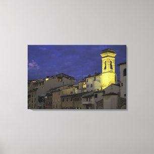 Europa, Italien, Florenz, architektonische Details Leinwanddruck