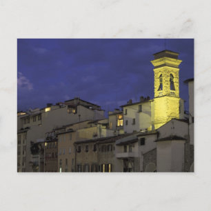 Europa, Italien, Florenz, Architekturdetail; Postkarte