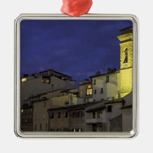 Europa, Italien, Florenz, Architekturdetail; Silbernes Ornament
