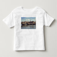 Europa, Italien, Florenz. Der Fluss Arno fließt