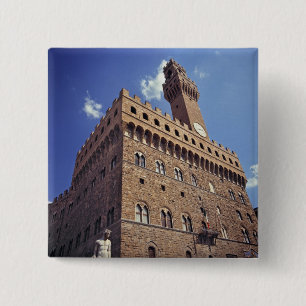 Europa, Italien, Florenz. Der mittelalterliche Pal Button
