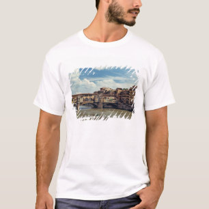 Europa, Italien, Florenz. Die Ponte Vecchio T-Shirt