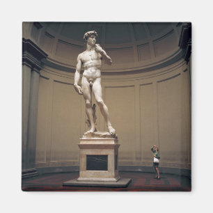 Europa, Italien, Florenz. Die tatsächliche Größe v Magnet