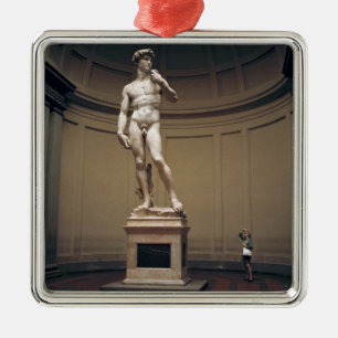 Europa, Italien, Florenz. Die tatsächliche Größe v Silbernes Ornament