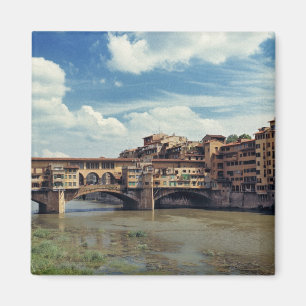 Europa, Italien, Florenz. Ponte Vecchio Magnet