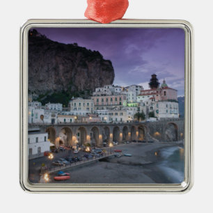 Europa, Italien, Kampanien (Amalfi-Küste) Atrani: Silbernes Ornament