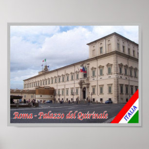 Europa - Italien - Latium - Rom - Königspalast - Poster