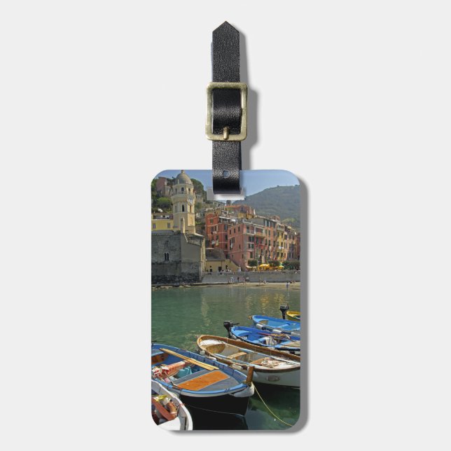 Europa, Italien, Ligurien, Cinque Terre, 2 Gepäckanhänger (Vorderseite vertikal)