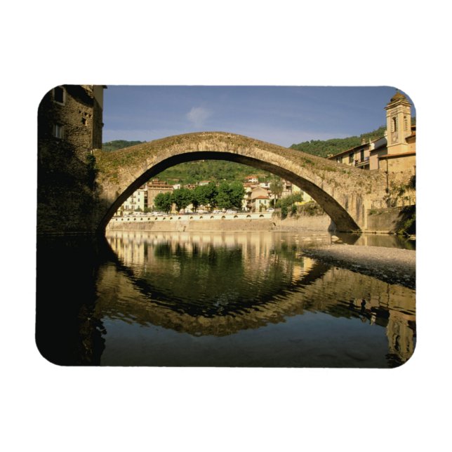 Europa, Italien, Ligurien, Dolceacqua, Riviera di  Magnet (Horizontal)