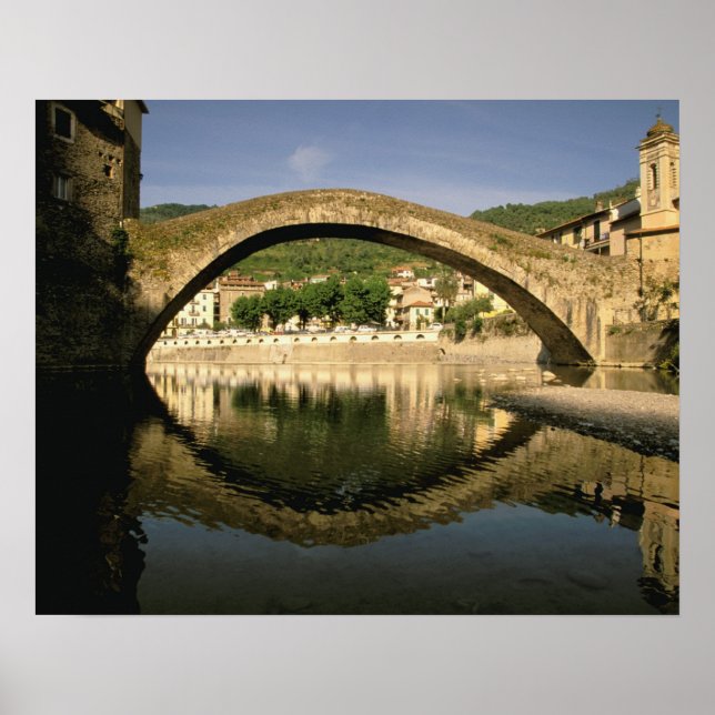 Europa, Italien, Ligurien, Dolceacqua, Riviera di  Poster (Vorne)