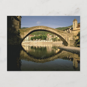 Europa, Italien, Ligurien, Dolceacqua, Riviera di  Postkarte