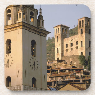 Europa, Italien, Ligurien, Dolceacqua: Riviera di Untersetzer