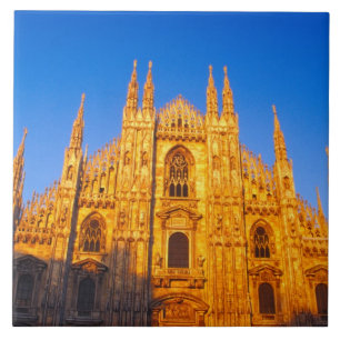 Europa, Italien, Mailand, Dom zu Mailand Fliese