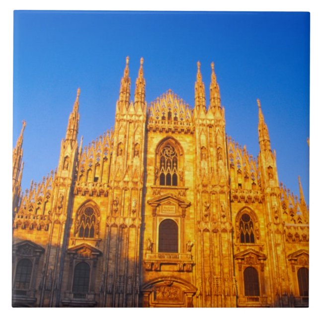 Europa, Italien, Mailand, Kathedrale von Mailand Fliese (Vorderseite)