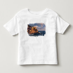 Europa, Italien, Manarola. Die Klippe ist gestrand Kleinkind T-shirt