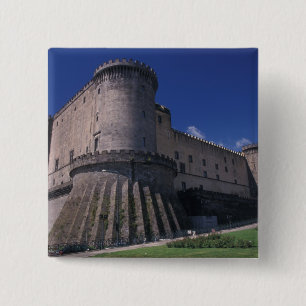 Europa, Italien, Neapel, Castel Nuovo Button