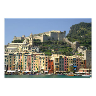 Europa, Italien, Portovenere auch bekannt als Port Fotodruck